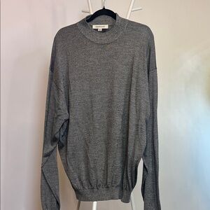 Pronto Uomo Charcoal Crewneck Sweater